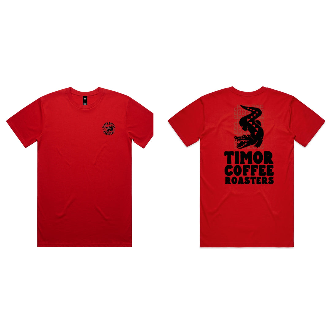 Red Timor Coffee Roasters croc tee