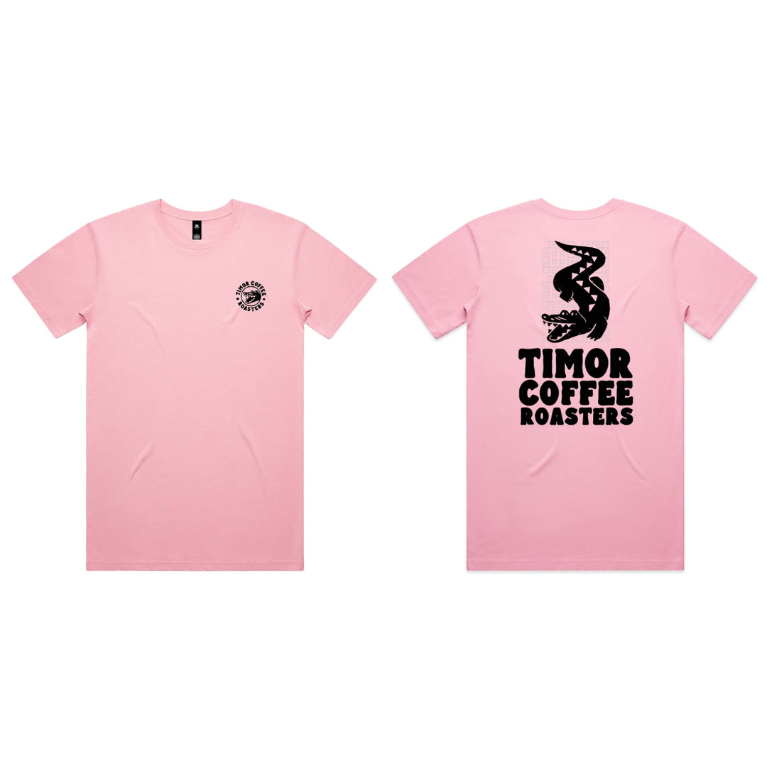 Bubblegum Timor Coffee Roasters croc tee