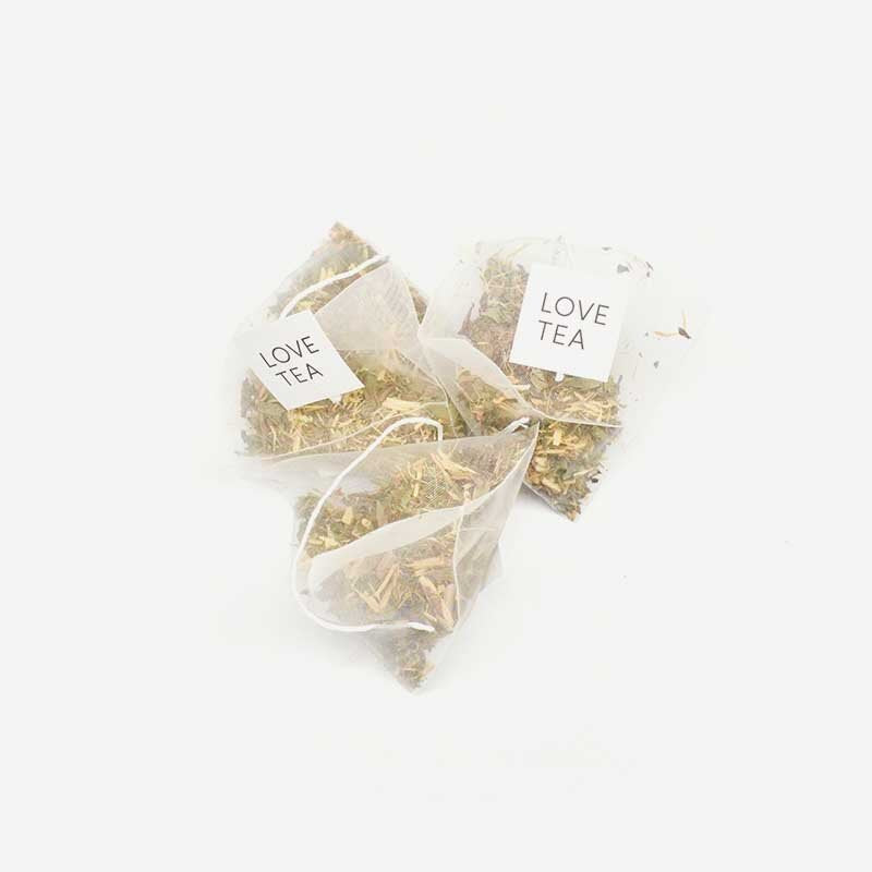 organic licorice love tea bags