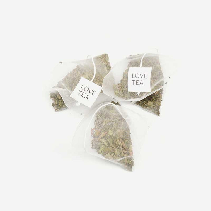 organic peppermint love tea bags